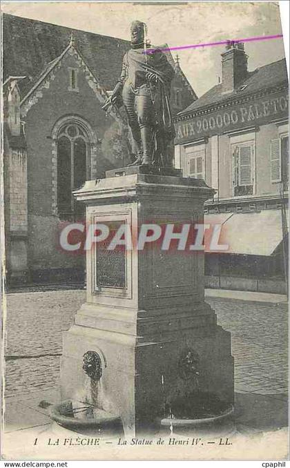 CPA La Fleche La Statue de Henri IV