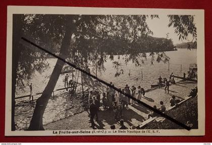 CPA - La Frette-sur-Seine -(S.-et-O.) - Le Stade Nautique de l' E.S.F.