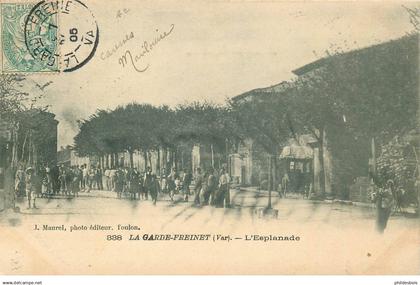 VAR  LA GARDE FREINET  l'esplanade