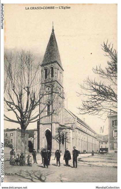 AYLP8-0795-30 - LA GRAND-COMBE - L'eglise