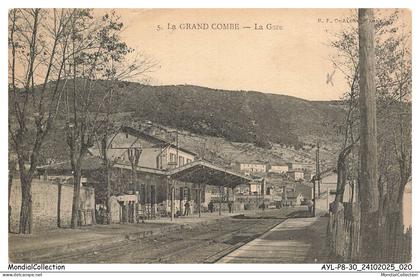 AYLP8-0797-30 - LA GRAND-COMBE - La gare
