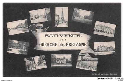 CAR-AHXP3-0136-35 - LA-GUERCHE-DE-BRETAGNE - Souvenir de la Guerche-de-Bretagne