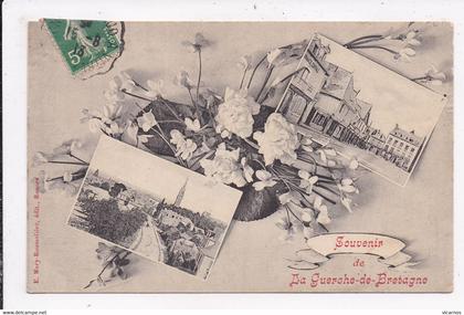 CP 35 LA GUERCHE DE BRETAGNE Souvenir de la Guerche de Bretagne