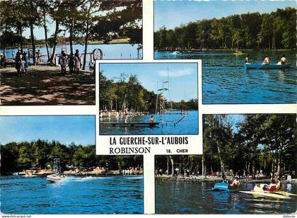 Carte Postale - 18 - La Guerche sur l'Aubois - Robinson - Multivues - Carte dentelée - CPM - Voir Scans Recto-Verso - Po