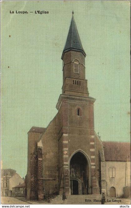 CPA LA LOUPE L'Eglise (1201929)