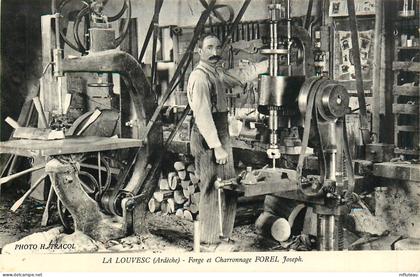 07* LA LOUVESC   forge et charronnage FOREL      RL36.0772