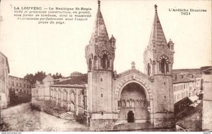 CPA La Louvesc La Basilique St Regis
