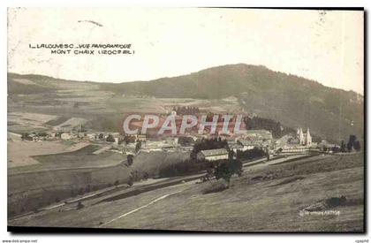 La Louvesc CPA vue panoramique Mont Chaix (1200 alt)