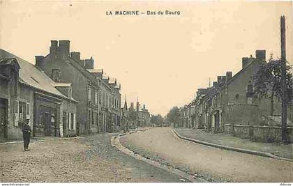 58 - La Machine - Bas du Bourg - Animée - CPA - Voir Scans Recto-Verso