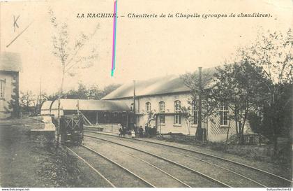 CPA La Machine 58/119