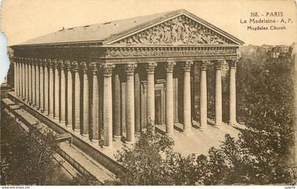CPA PARIS LA MADELEINE