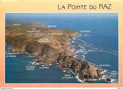 29 - La Pointe du Raz - Vue Générale aérienne - Voir Scans Recto Verso