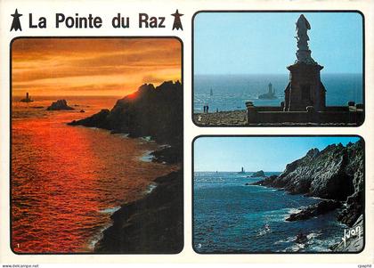 CPM La Pointe du Raz Finistere Notre Dame des Naufrages veille sur le Raz
