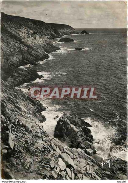 CPM Pointe du Raz Finistere Escarpements de la cote sud