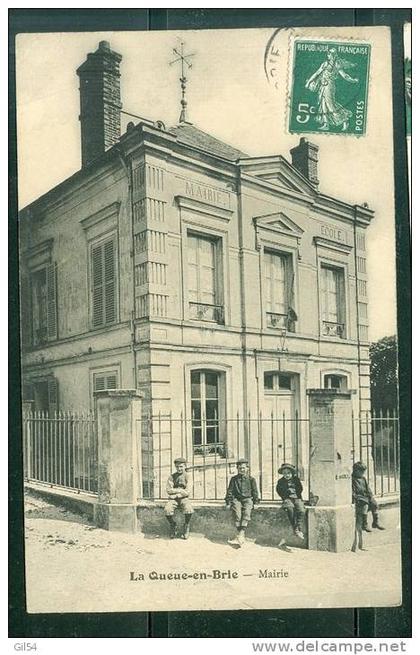 94 LA QUEUE EN BRIE - MAIRIE   - ux39