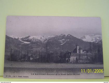 LA RAVOIRE (SAVOIE) LA RAVOIRE ET LE MONT SAINT-MICHEL