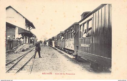 La Réunion - LA POSSESSION - Gare de La Possession - Ed. Cliché E. C. - Série D .