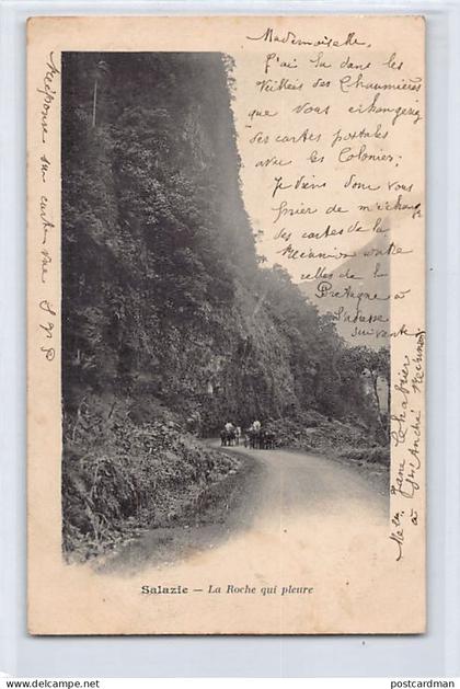 La Réunion - SALAZIE - La Roche qui pleure - Ed. inconnu