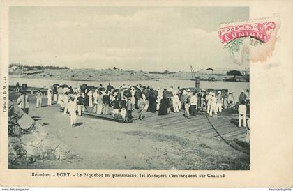 Réunion : le paquebot en quarantaine