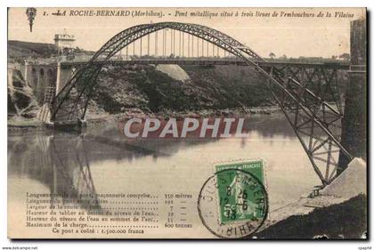 La Roche Bernard - Pont Metallique - CPA