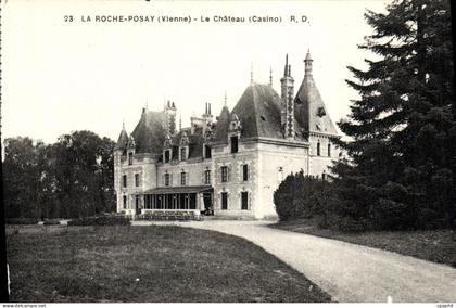 CPA La Roche Posay Le Chateau Casino