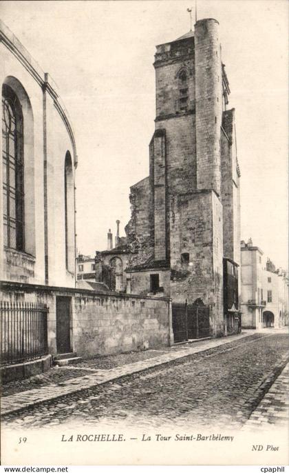 CPA La Rochelle La Tour Saint Barthelemy