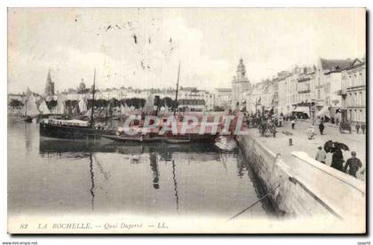 CPA La Rochelle Quai Duperre