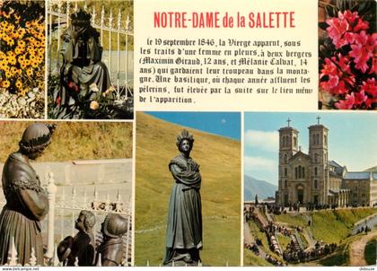 Carte Postale - 38 - La Salette - Sanctuaire Notre Dame de la Salette - Multivues - Lieu de Pèlerinage - CPM - Voir Scan