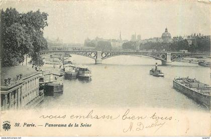 CPA Paris Panorama de la Seine