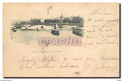 CPA Paris Perspective sur la Seine