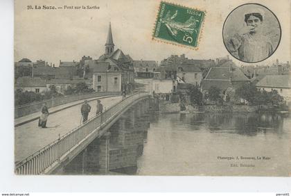 LA SUZE - Pont sur la Sarthe