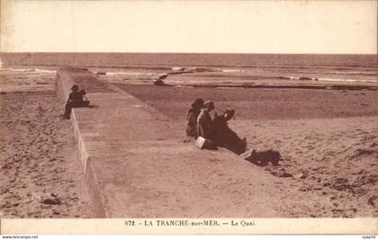 CPA La Tranche Sur Mer Le Quai
