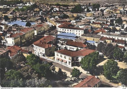 CPSM La Tremblade Vue aérienne générale sur le centre