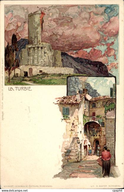 CPA Illustrateur La Turbie