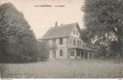 78 LA Verriere le chalet CPA