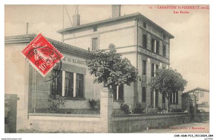 CAR-ADMP13-0975-82 - LABASTIDE-SAINT-PIERRE - Les écoles