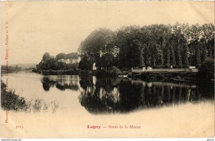 CPA LAGNY-sur-MARNE Bords de la Marne (1329706)
