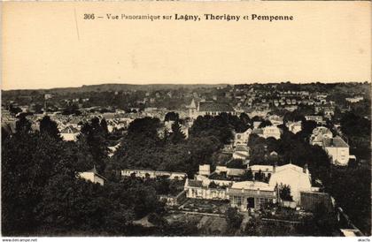 CPA LAGNY-sur-MARNE THORIGNY-sur-MARNE - POMPONNE - Vue Panoramique (1320268)