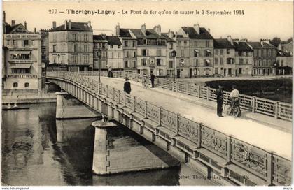 CPA THORIGNY-sur-MARNE LAGNY-sur-MARNE - Le Pont de Fer (1320283)