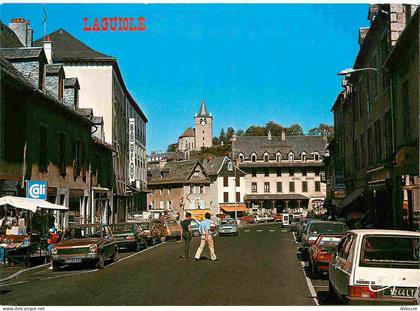 Carte Postale - 12 - Laguiole - Centre ville - Automobiles - CPM - Voir Scans Recto-Verso - Poscard - Carta Postal -  Po
