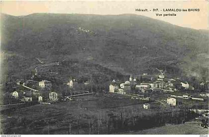 34 - Lamalou les Bains - Vue partielle - CPA - Voir Scans Recto-Verso