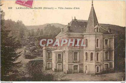 CPA Lamalou les Bains Harault Villa Jeanne d'Arc