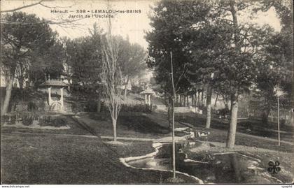 CPA Lamalou les Bains Jardin de L'usclade