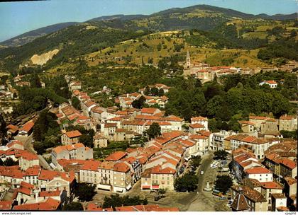 CPA Lamastre Ardeche Centre touristique important du Vivarais Vue generale