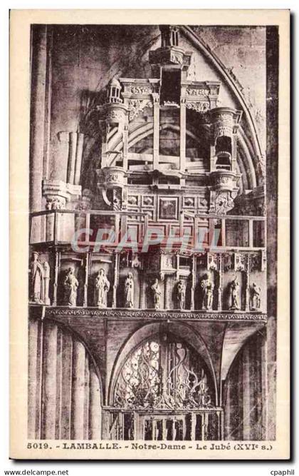 CPA Lamballe Notre Dame Le Jube