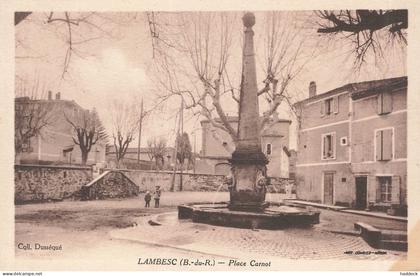 LAMBESC : PLAGE CARNOT