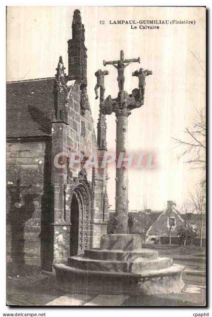 CPA Lampaul Gumiliau (Finistere) Le Calvaire