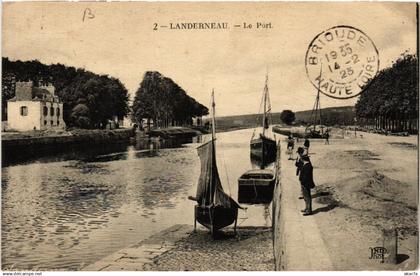 CPA LANDERNEAU - Le Port (457976)