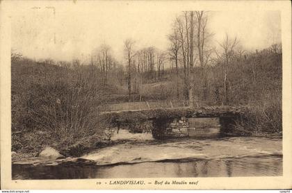 CPA Landivisiau Bief Du Moulin Neuf