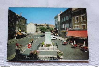 Cpm, Langeac, boulevard National, Haute Loire 43